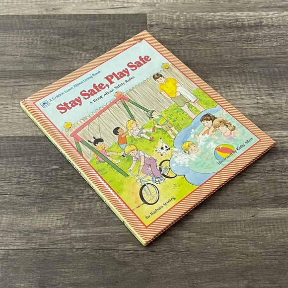 STAY SAFE, PLAY SAFE: A BOOK ABOUT SAFETY RULES by BARBARA SEULING | GOLDEN - Picture 3 of 11
